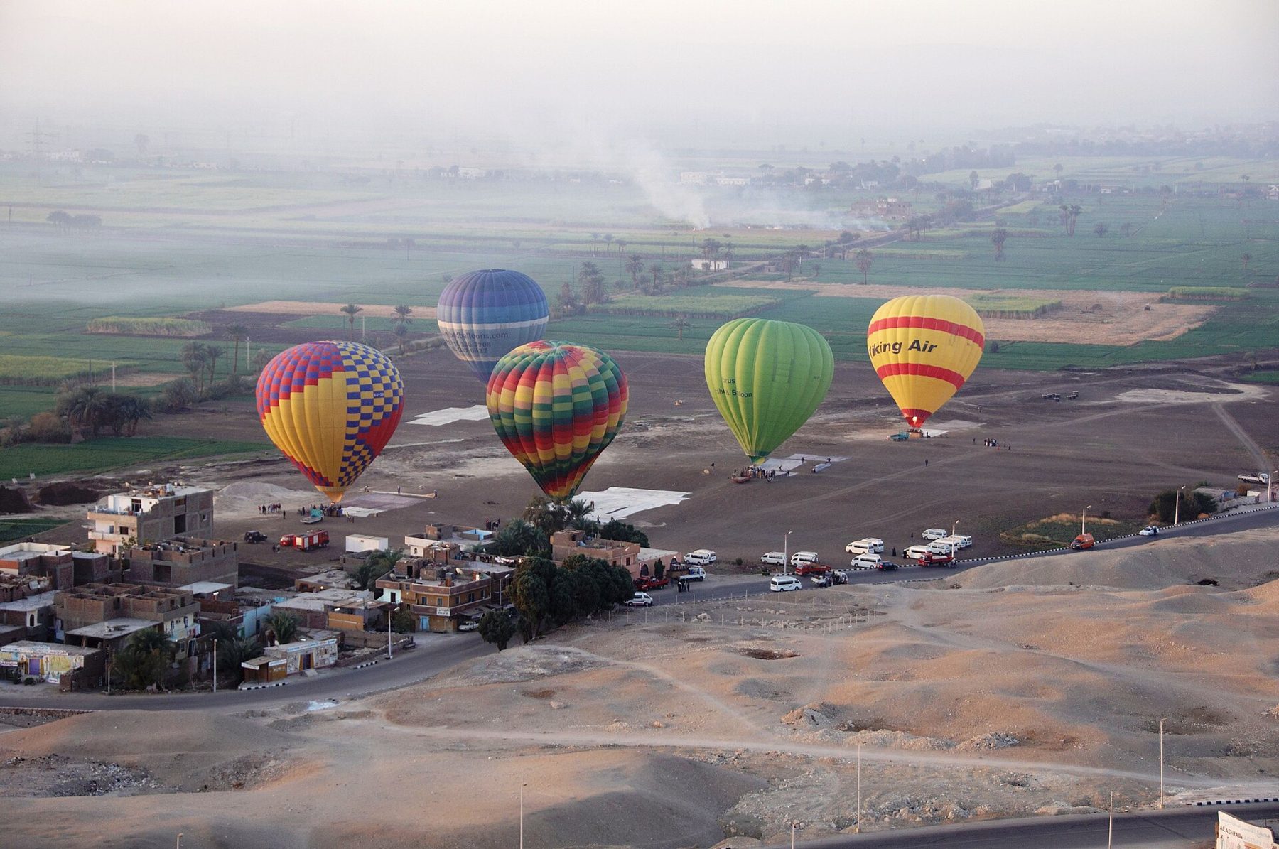 Sunrise balloon over Luxor + West Bank highlights